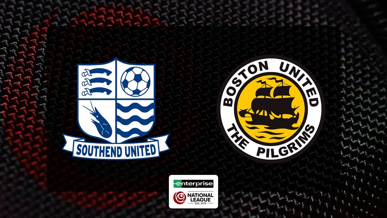 Southend United vs Boston United poster