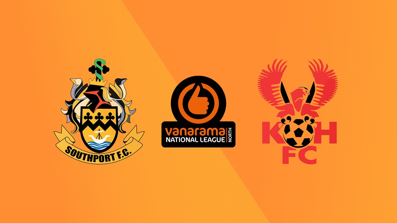 Southport vs Kidderminster Harriers poster Southport vs Kidderminster Harriers poster