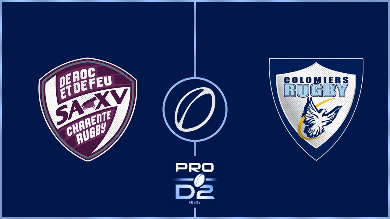 Soyaux Angoulême XV Charente vs Colomiers poster