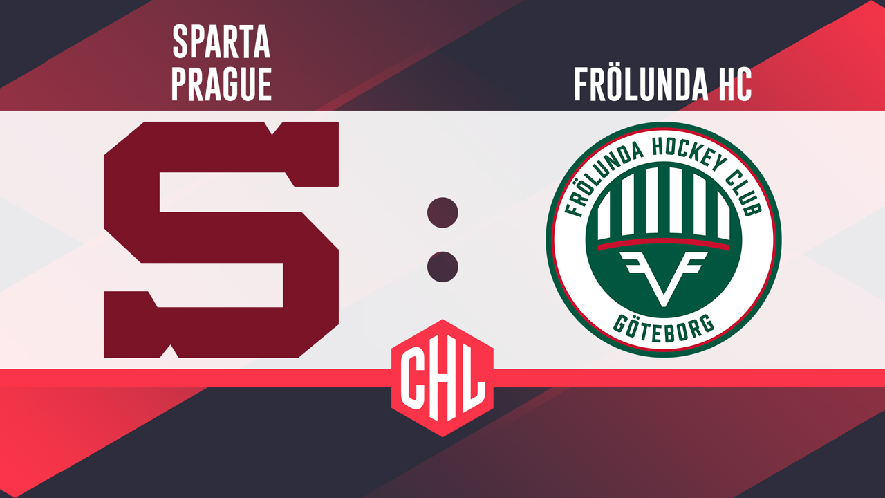 Sparta Prague vs Frölunda HC poster