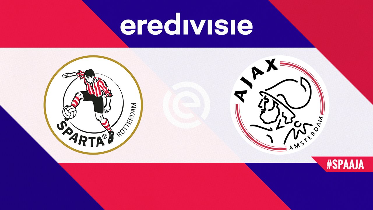 Sparta Rotterdam vs Ajax poster Sparta Rotterdam vs Ajax poster