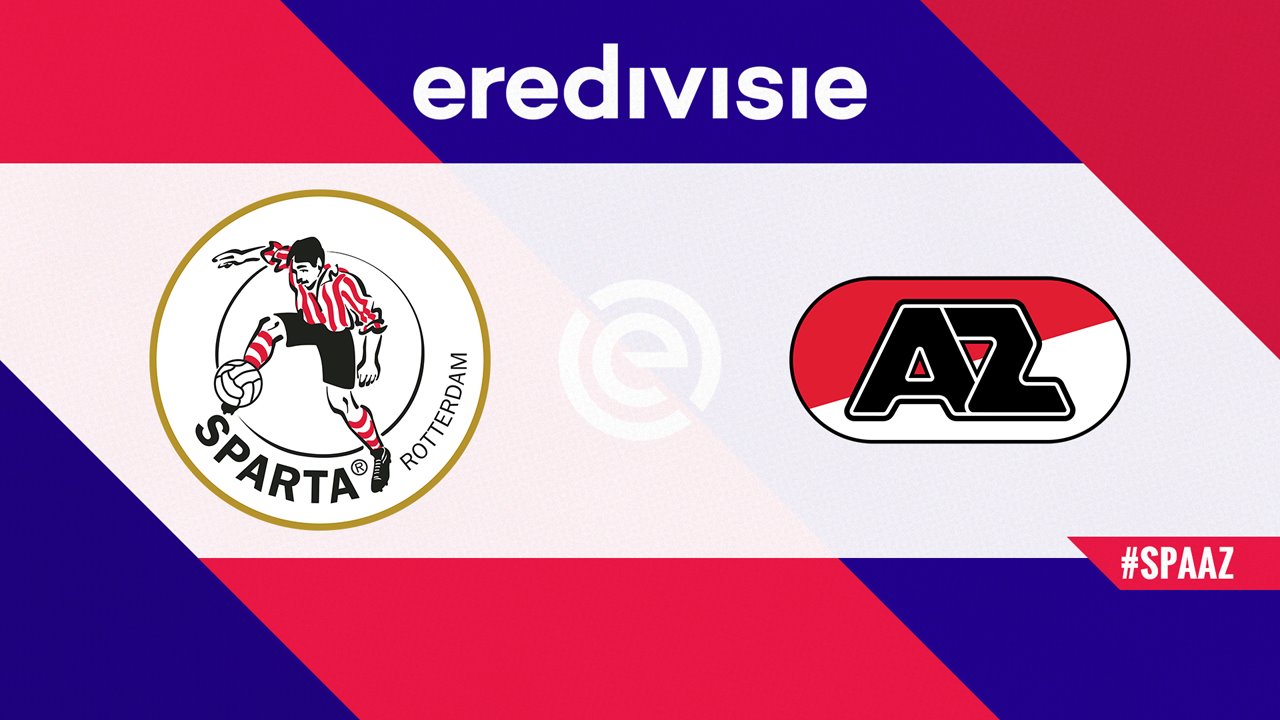 Sparta Rotterdam vs AZ Alkmaar poster Sparta Rotterdam vs AZ Alkmaar poster
