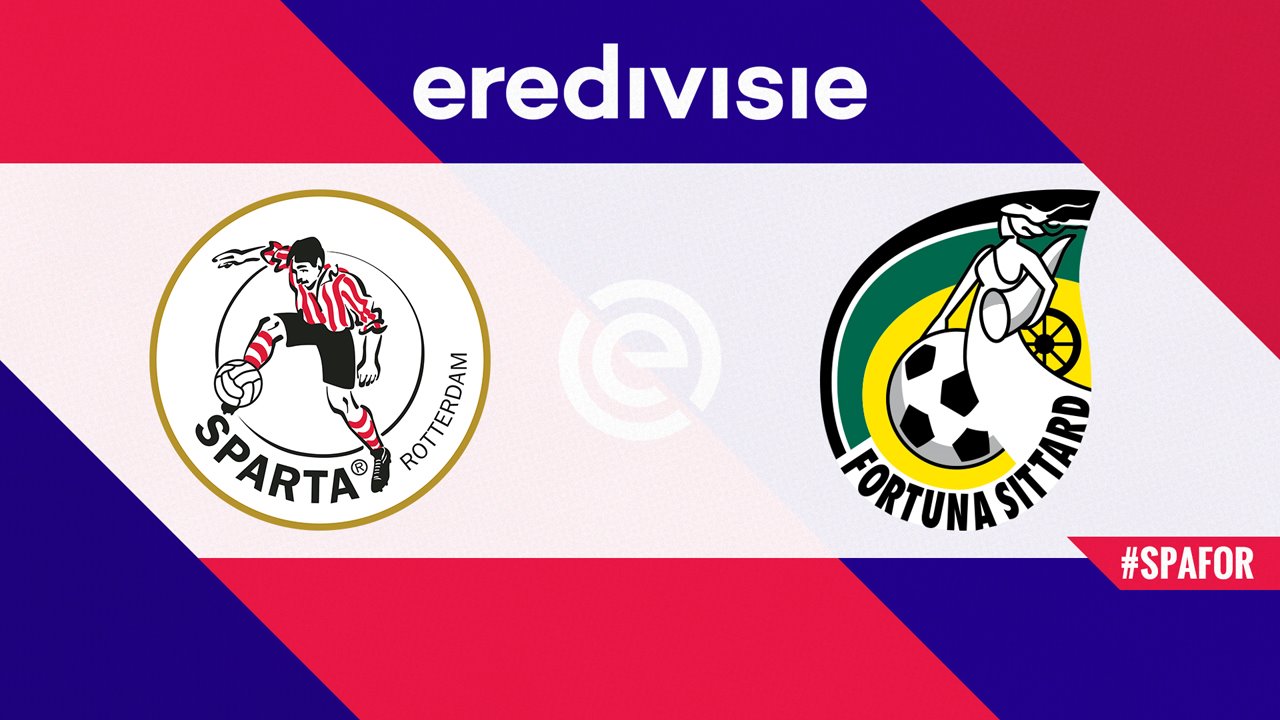 Sparta Rotterdam vs Fortuna Sittard poster Sparta Rotterdam vs Fortuna Sittard poster