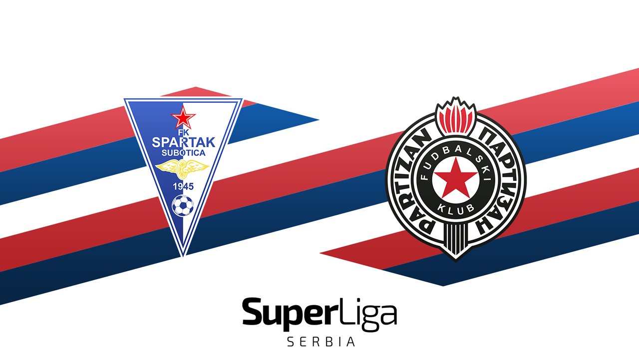 Spartak Subotica vs Partizan Belgrade poster