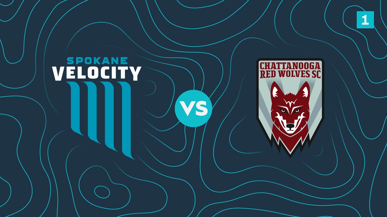 Spokane Velocity vs Chattanooga Red Wolves poster