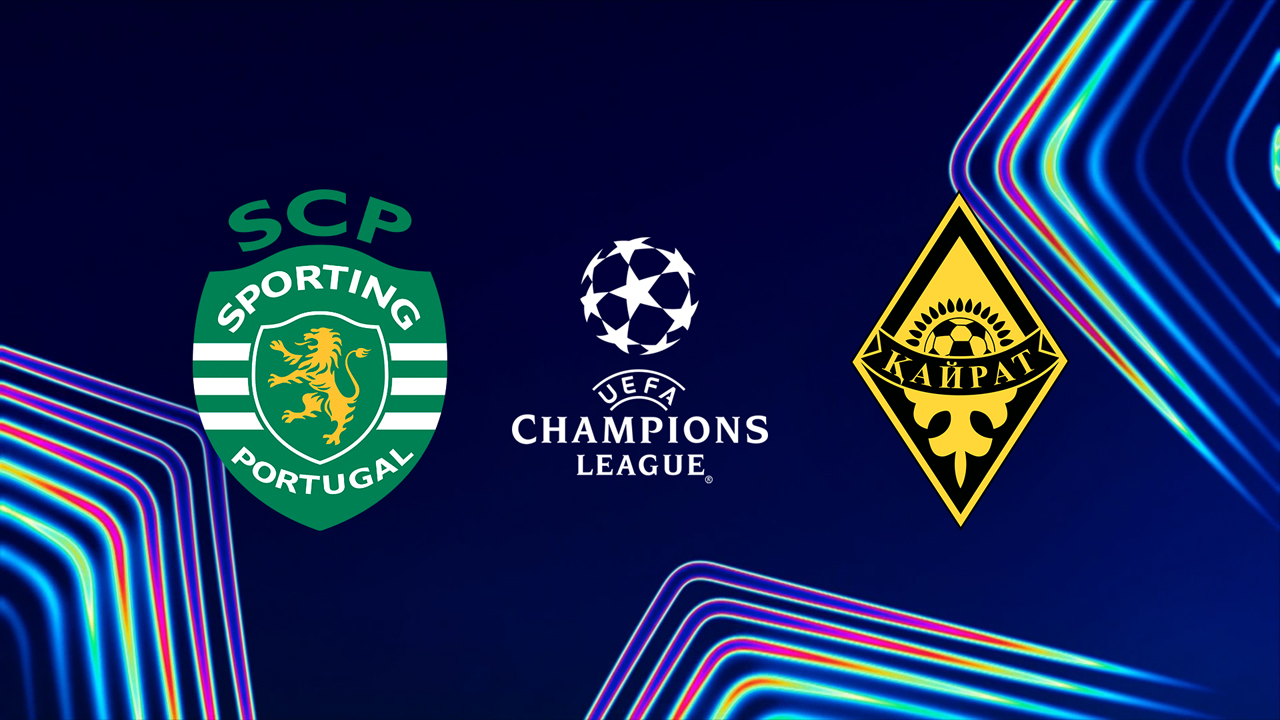 Sporting CP vs Kairat Almaty poster Sporting CP vs Kairat Almaty poster