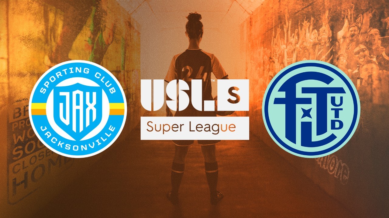 Sporting JAX Women vs Fort Lauderdale United Women poster Sporting JAX Women vs Fort Lauderdale United Women poster