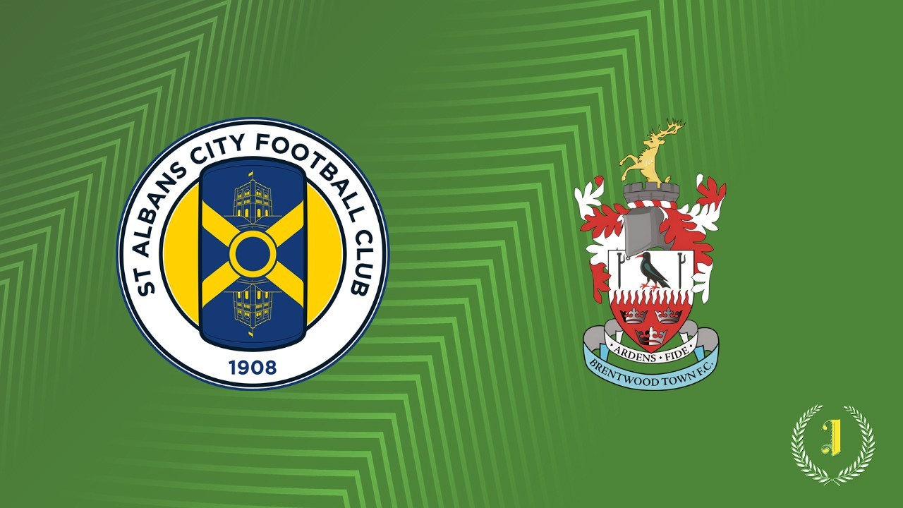 St Albans City vs Brentwood Town poster