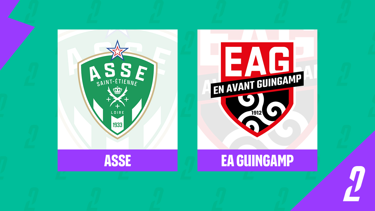 St Etienne vs Guingamp poster