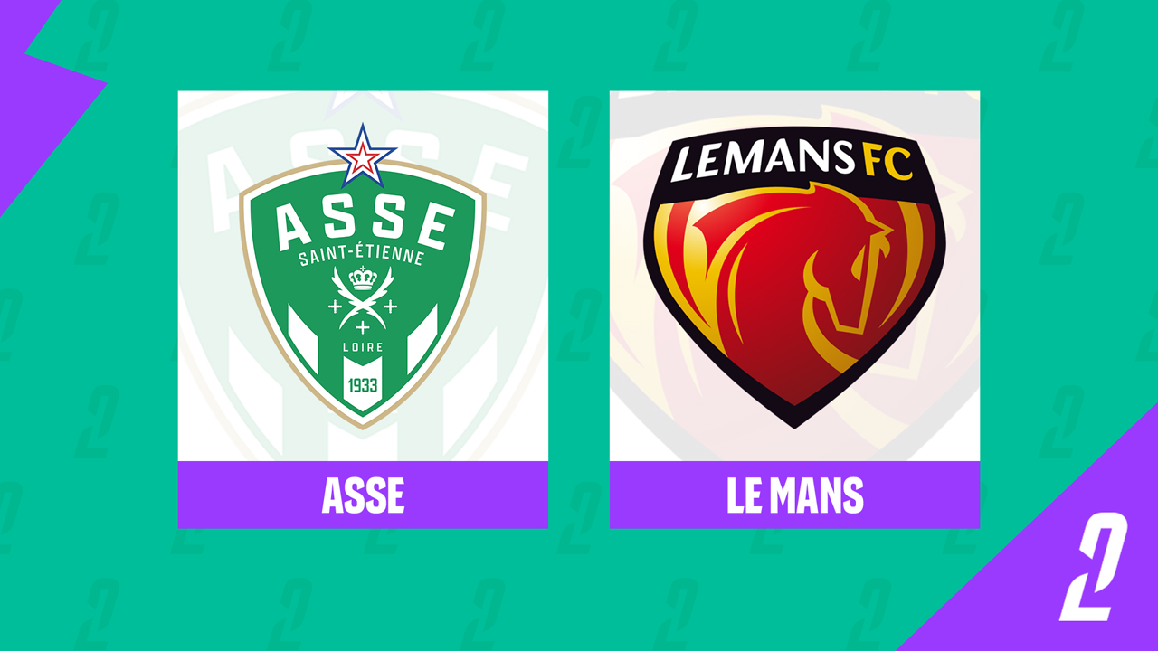 St Etienne vs Le Mans poster