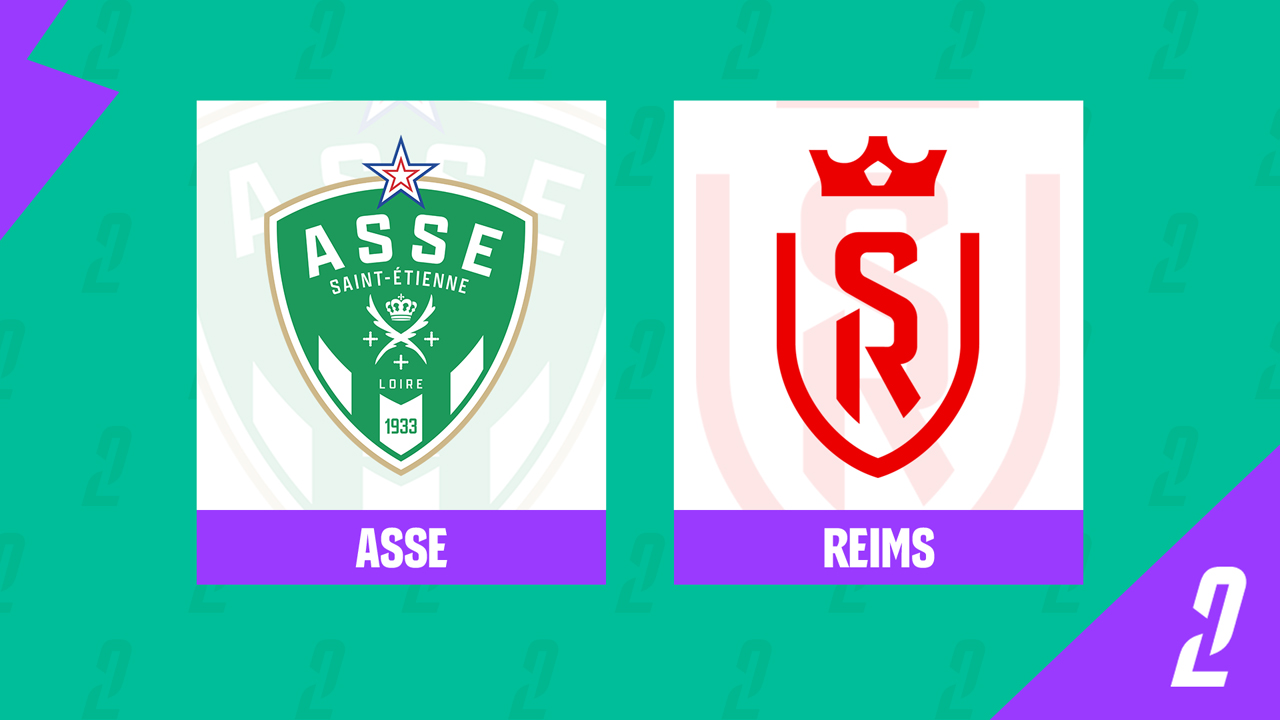 St Etienne vs Stade de Reims poster