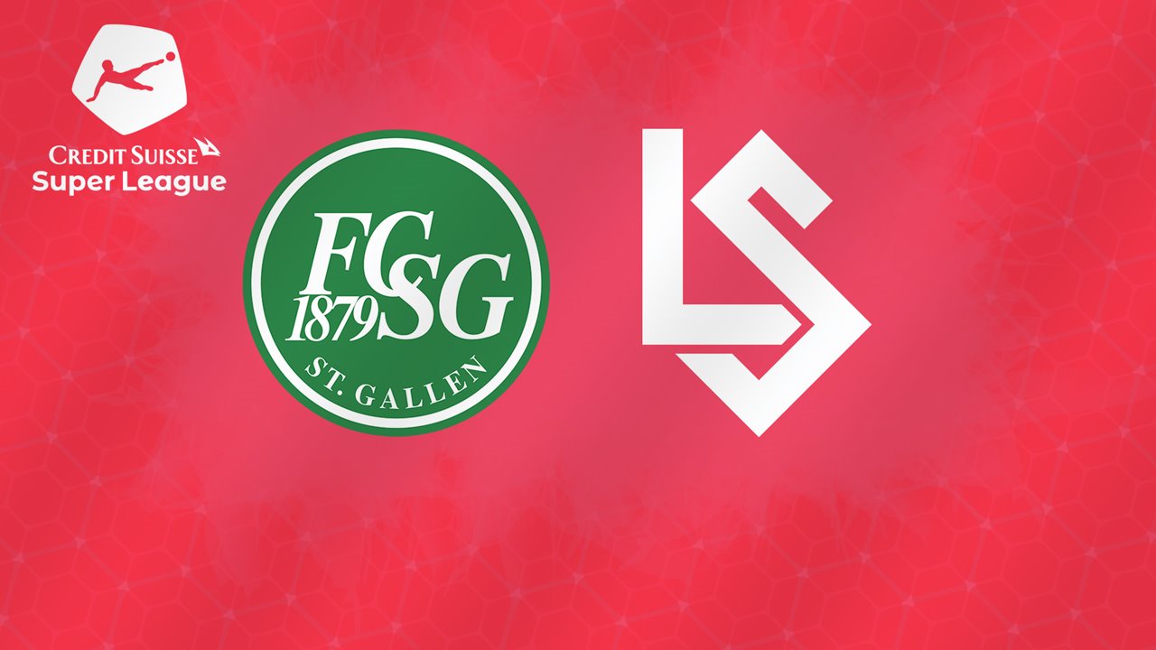 St. Gallen vs Lausanne-Sport poster St. Gallen vs Lausanne-Sport poster