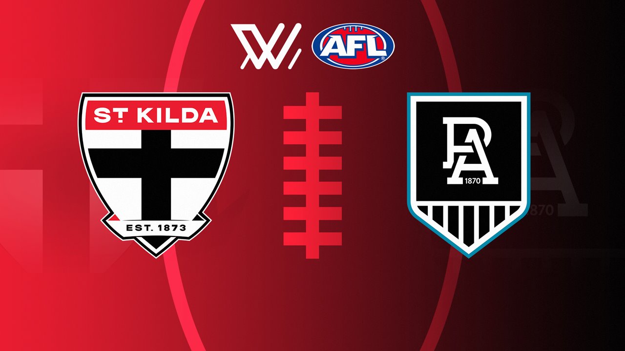 St Kilda Saints Women vs Port Adelaide Power Women poster St Kilda Saints Women vs Port Adelaide Power Women poster