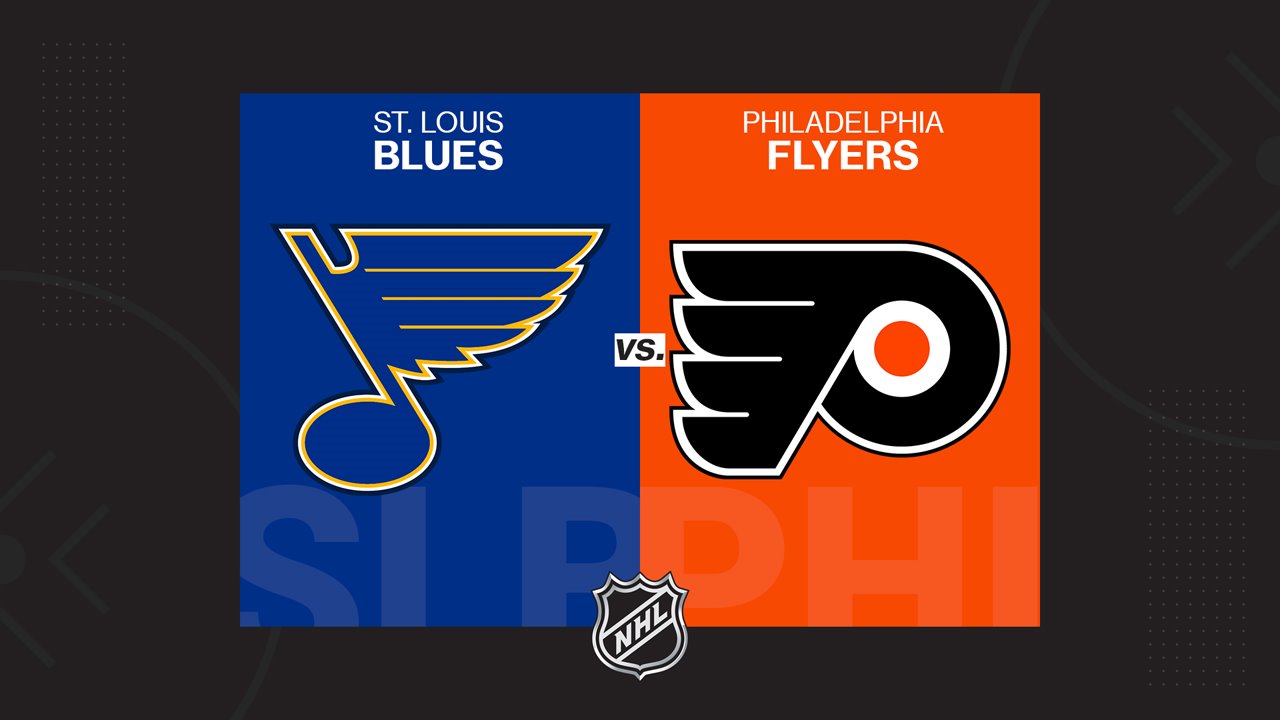St. Louis Blues vs Philadelphia Flyers poster St. Louis Blues vs Philadelphia Flyers poster