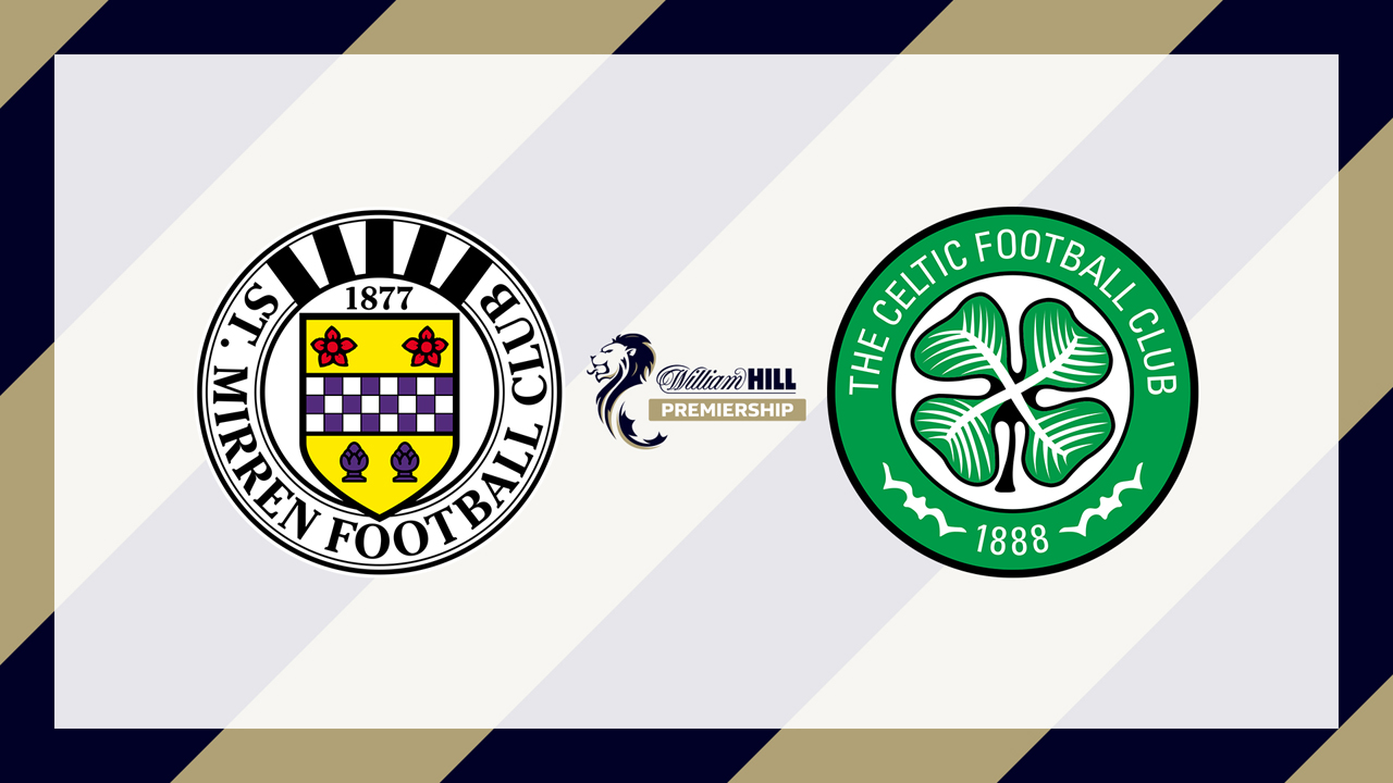 St Mirren vs Celtic poster