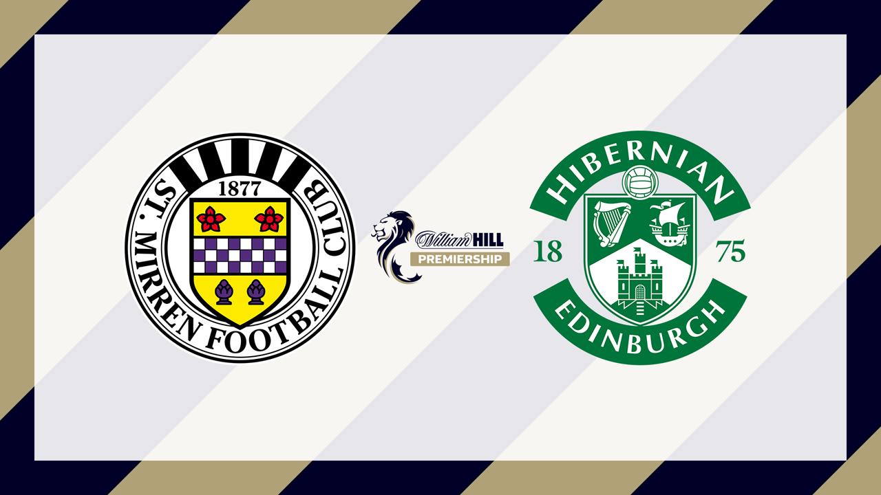 St Mirren vs Hibernian poster