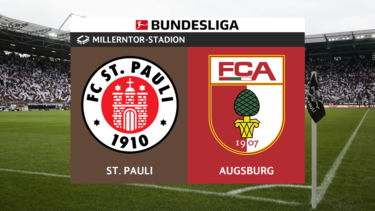 St Pauli vs FC Augsburg poster