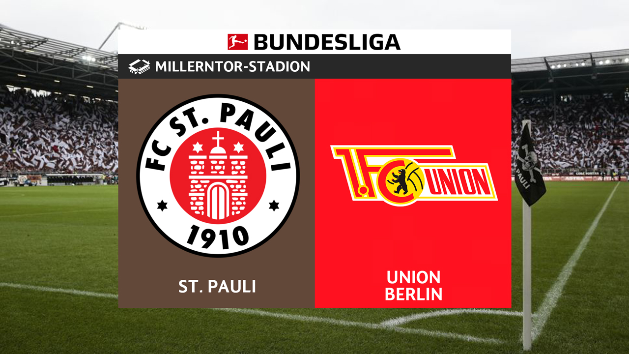 St Pauli vs Union Berlin poster St Pauli vs Union Berlin poster