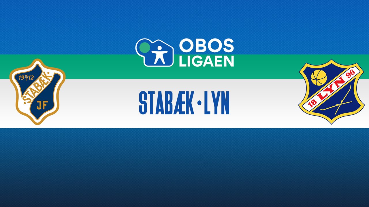 Stabæk vs Lyn poster