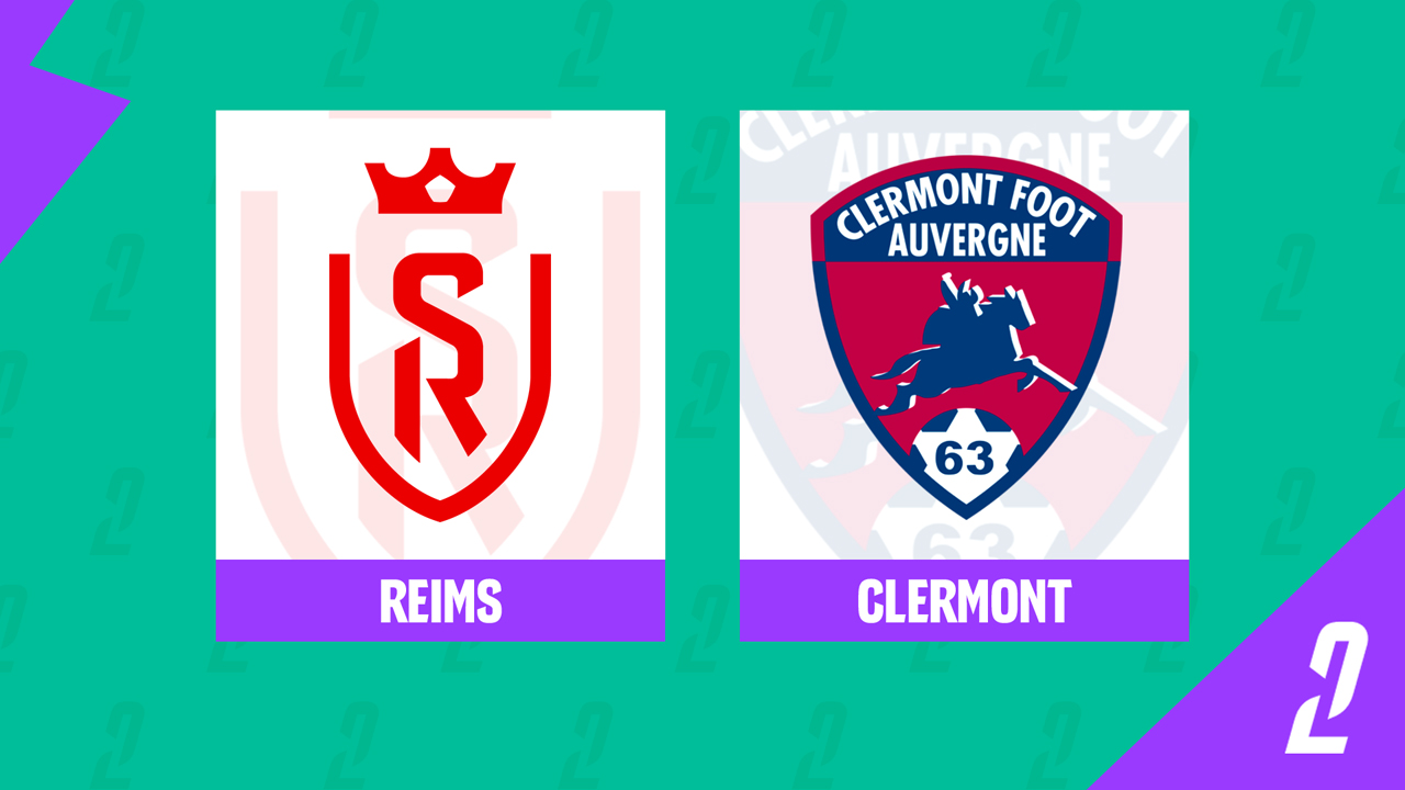 Stade de Reims vs Clermont Foot poster