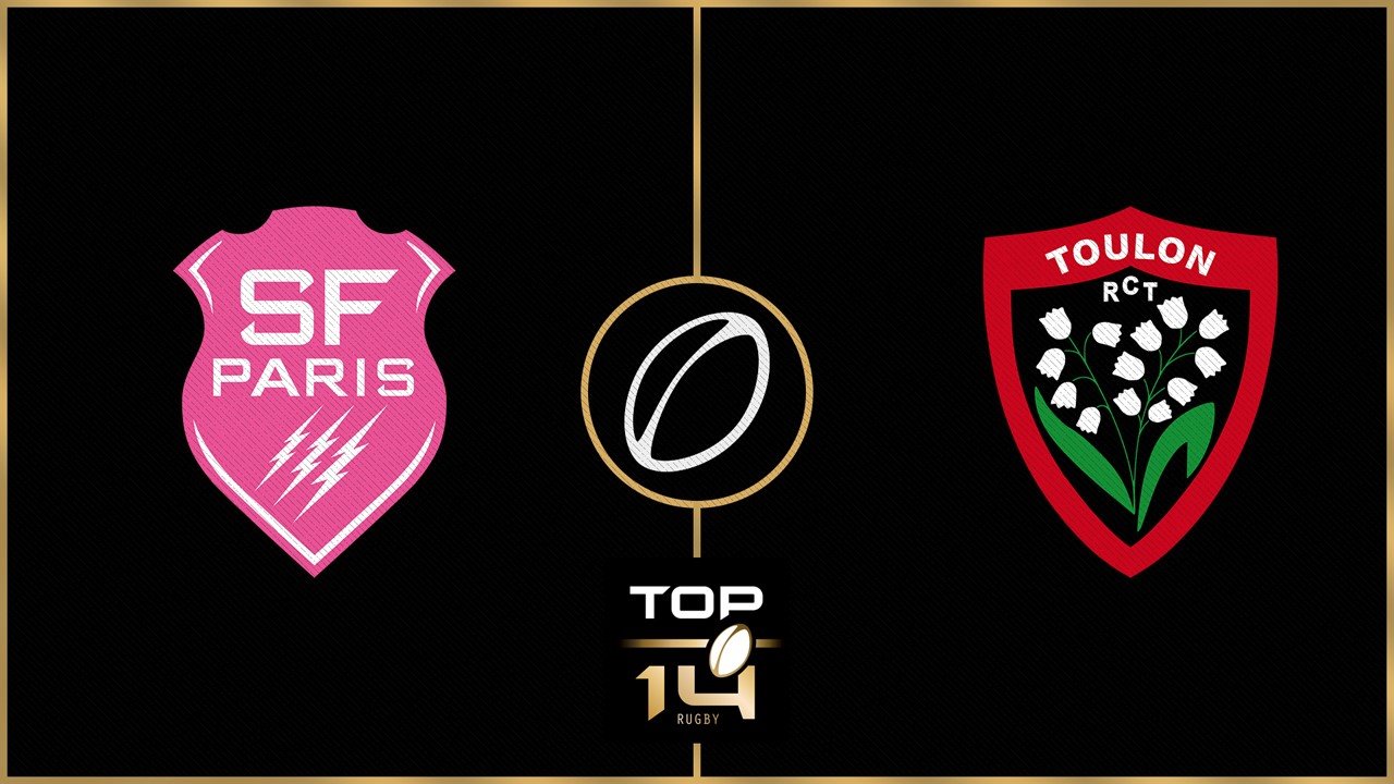 Stade Français Paris vs RC Toulonnais poster Stade Français Paris vs RC Toulonnais poster