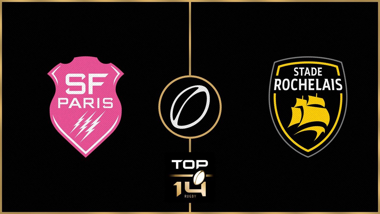 Stade Français Paris vs Stade Rochelais poster Stade Français Paris vs Stade Rochelais poster