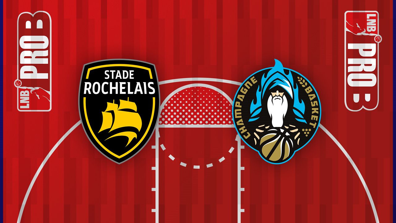 Stade Rochelais Basket vs Châlons-Reims poster