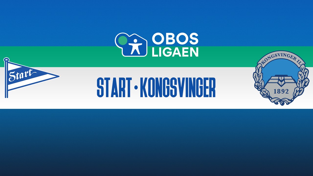 Start vs Kongsvinger poster