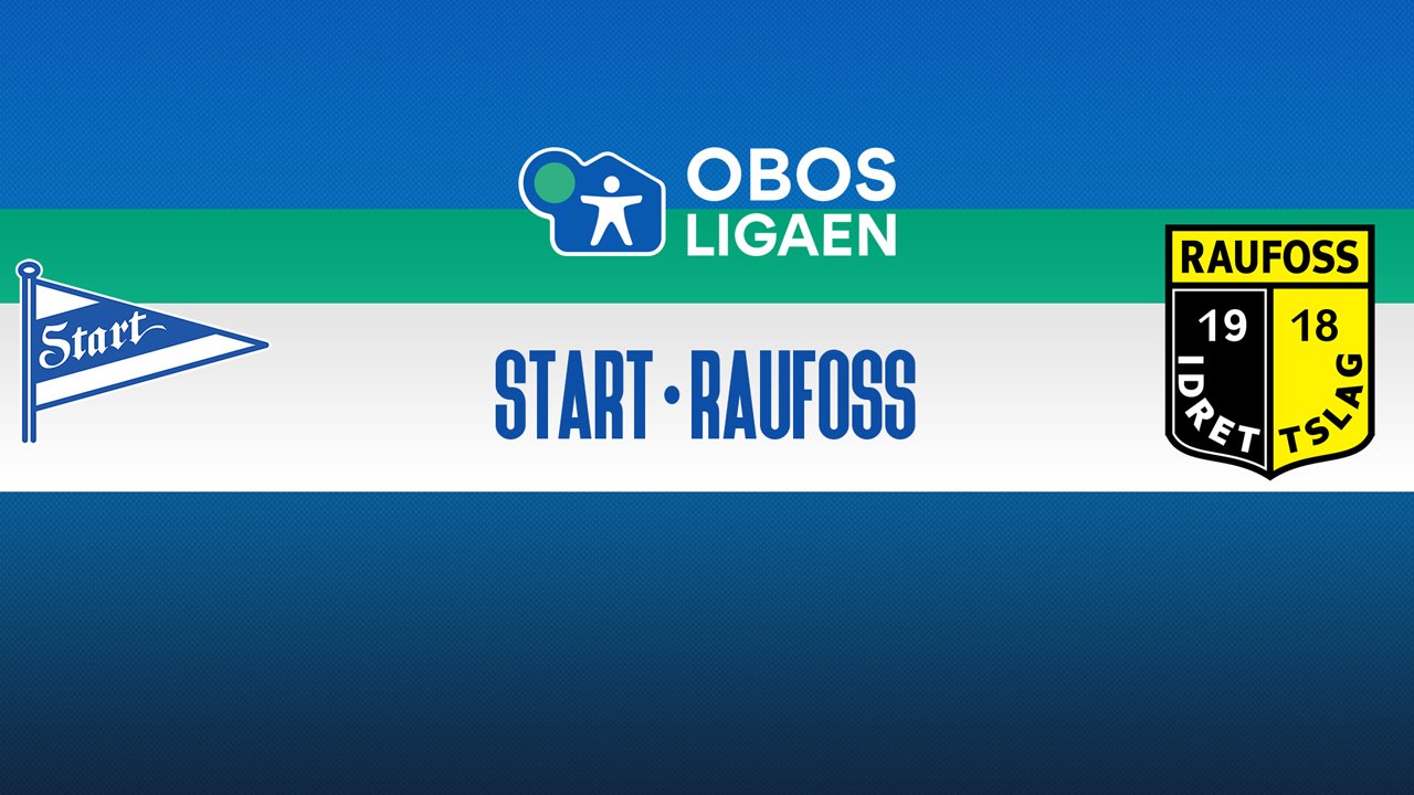 Start vs Raufoss poster