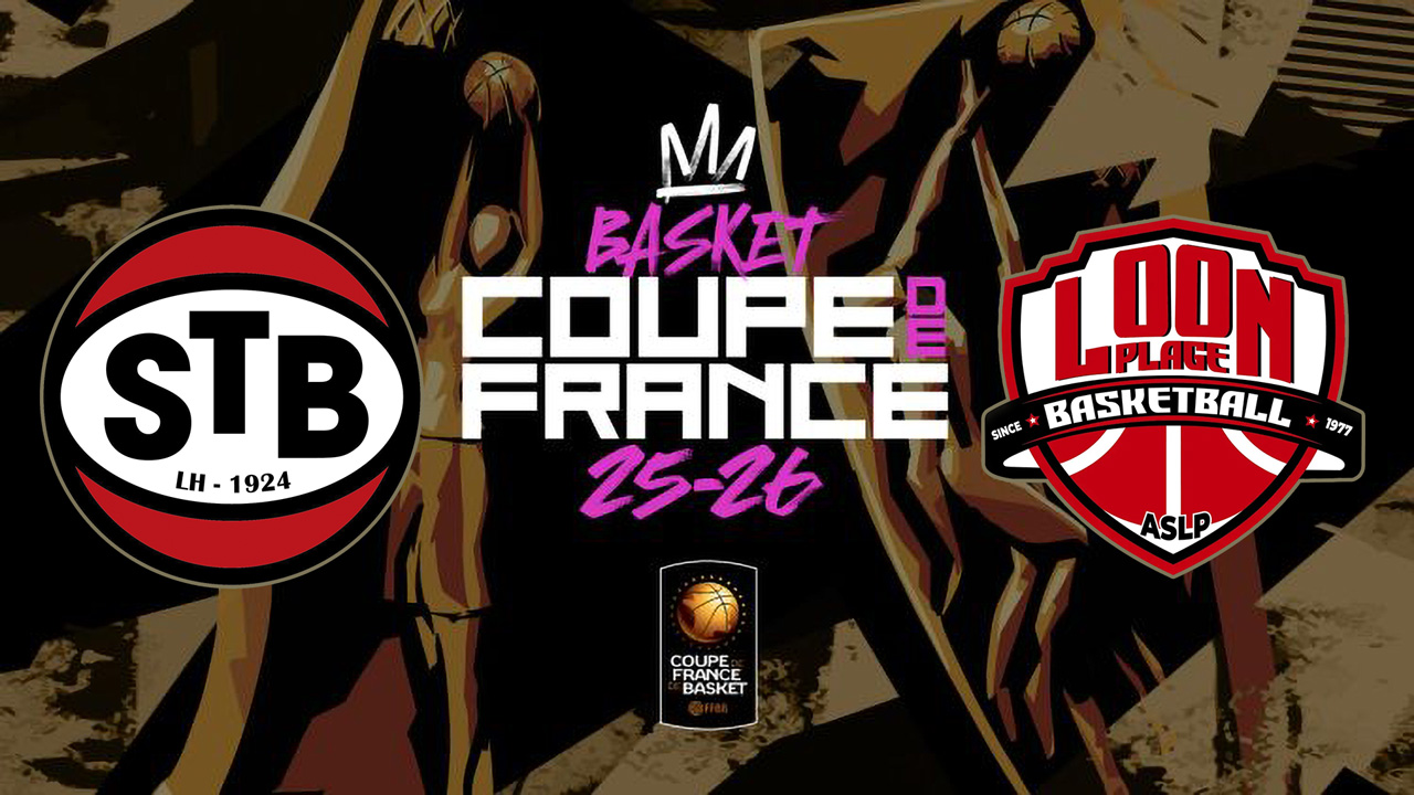 STB Le Havre vs Loon Plage Basket poster