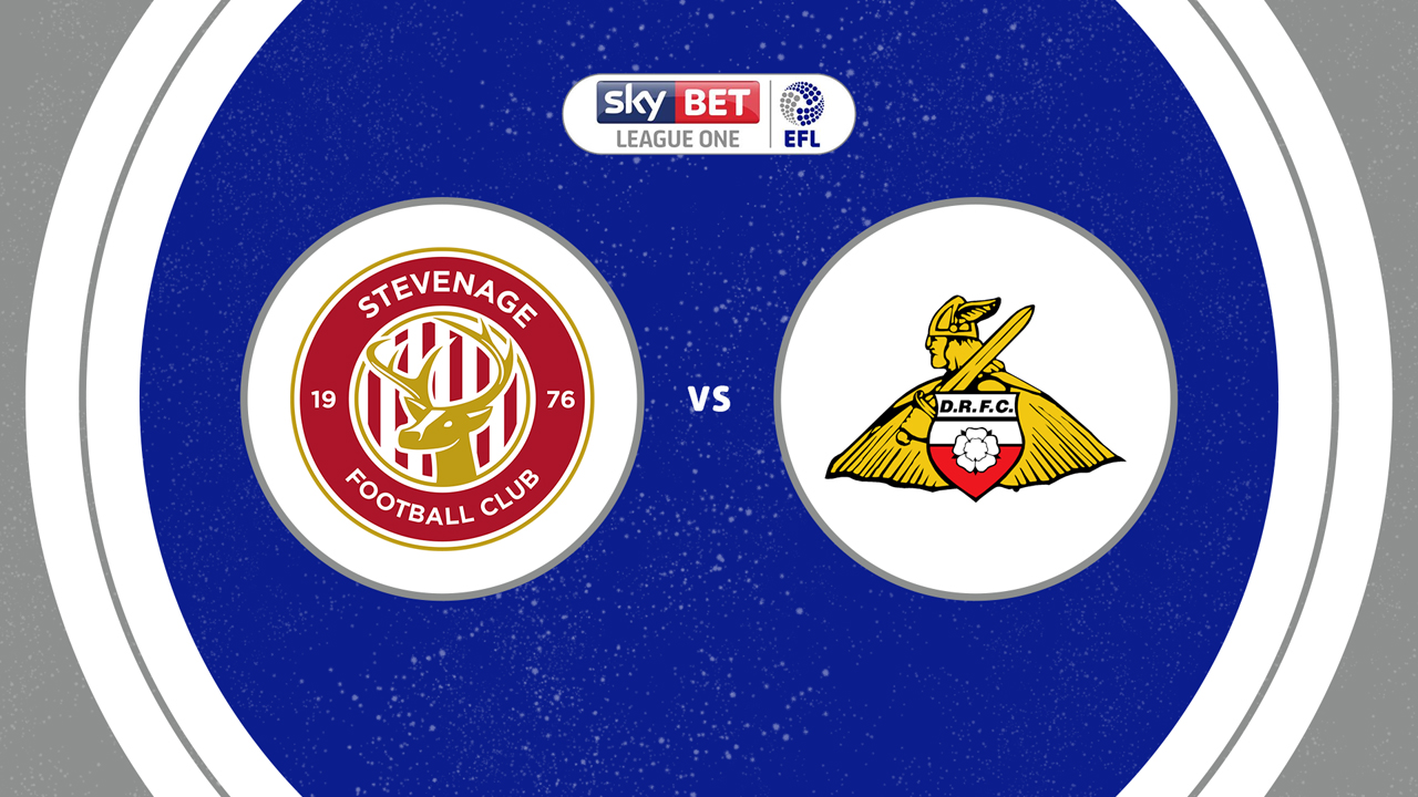 Stevenage vs Doncaster Rovers poster Stevenage vs Doncaster Rovers poster