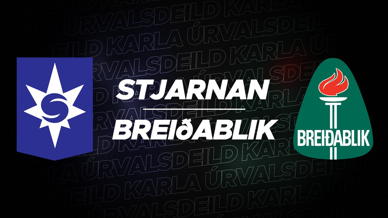 Stjarnan vs Breiðablik poster