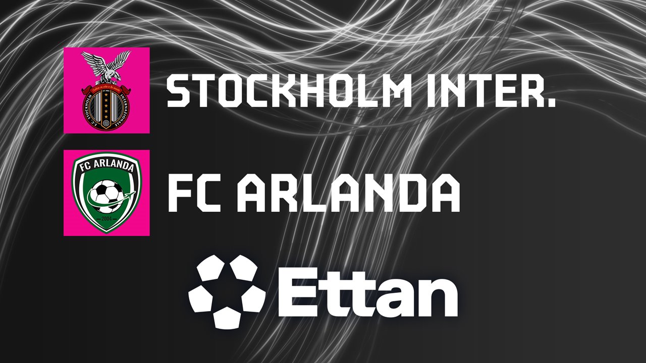 Stockholm Internazionale vs Arlanda poster