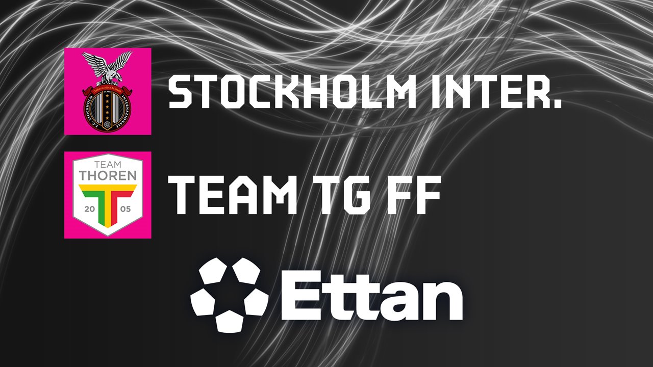 Stockholm Internazionale vs Team TG poster