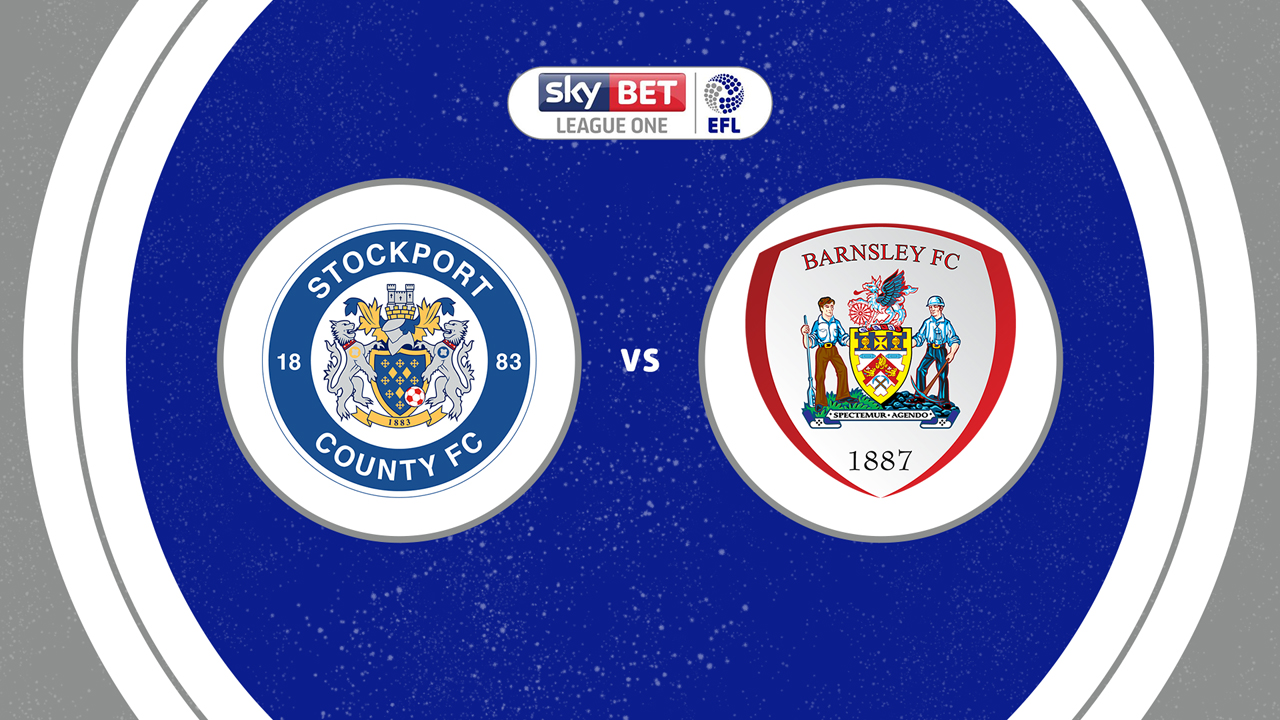 Stockport County vs Barnsley poster