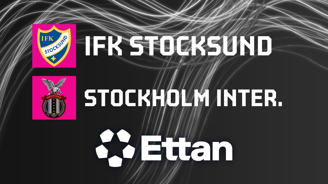 Stocksund vs Stockholm Internazionale poster