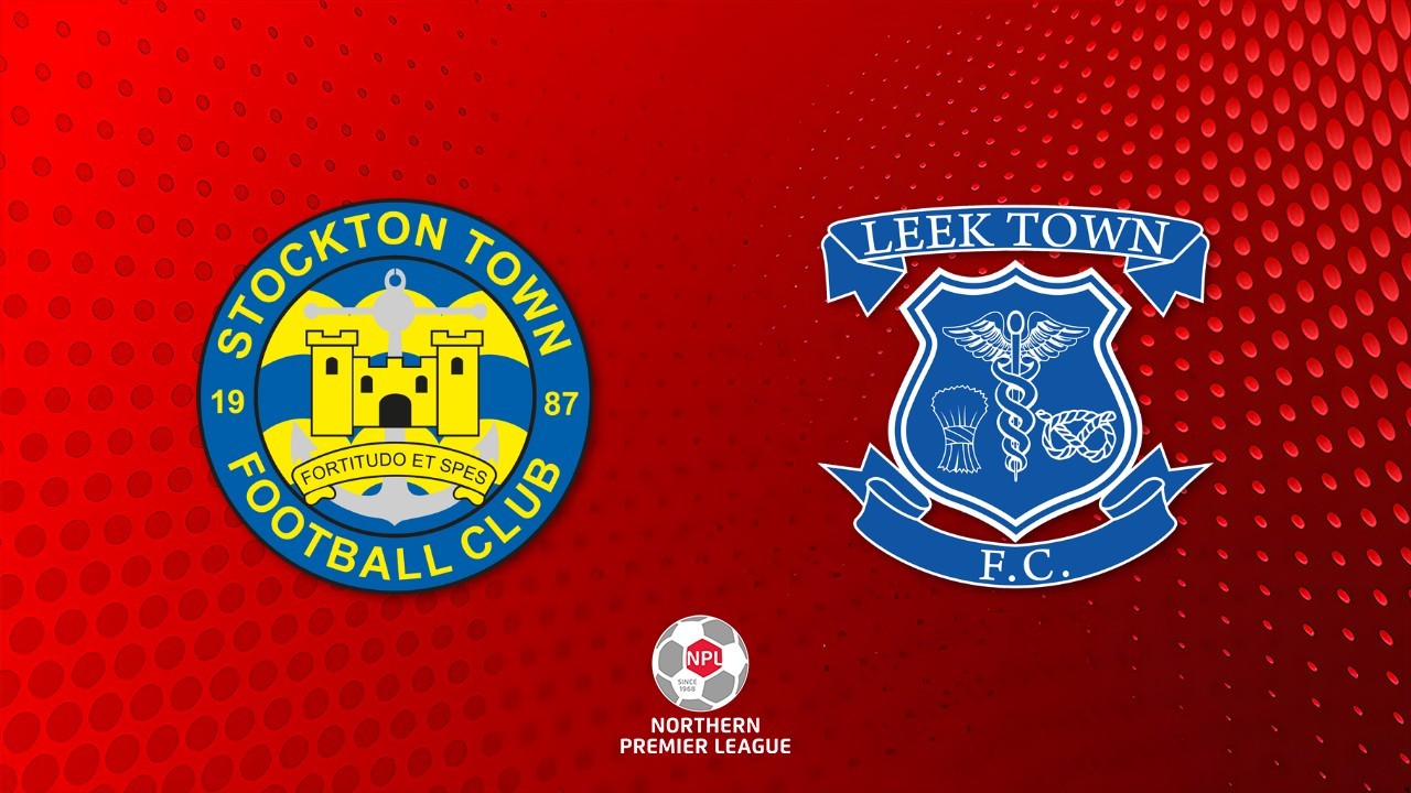 Stockton Town vs Leek Town poster