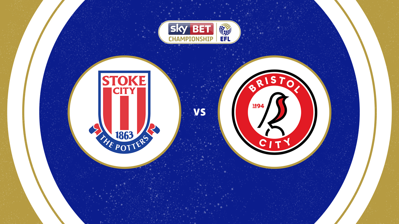 Stoke City vs Bristol City poster Stoke City vs Bristol City poster