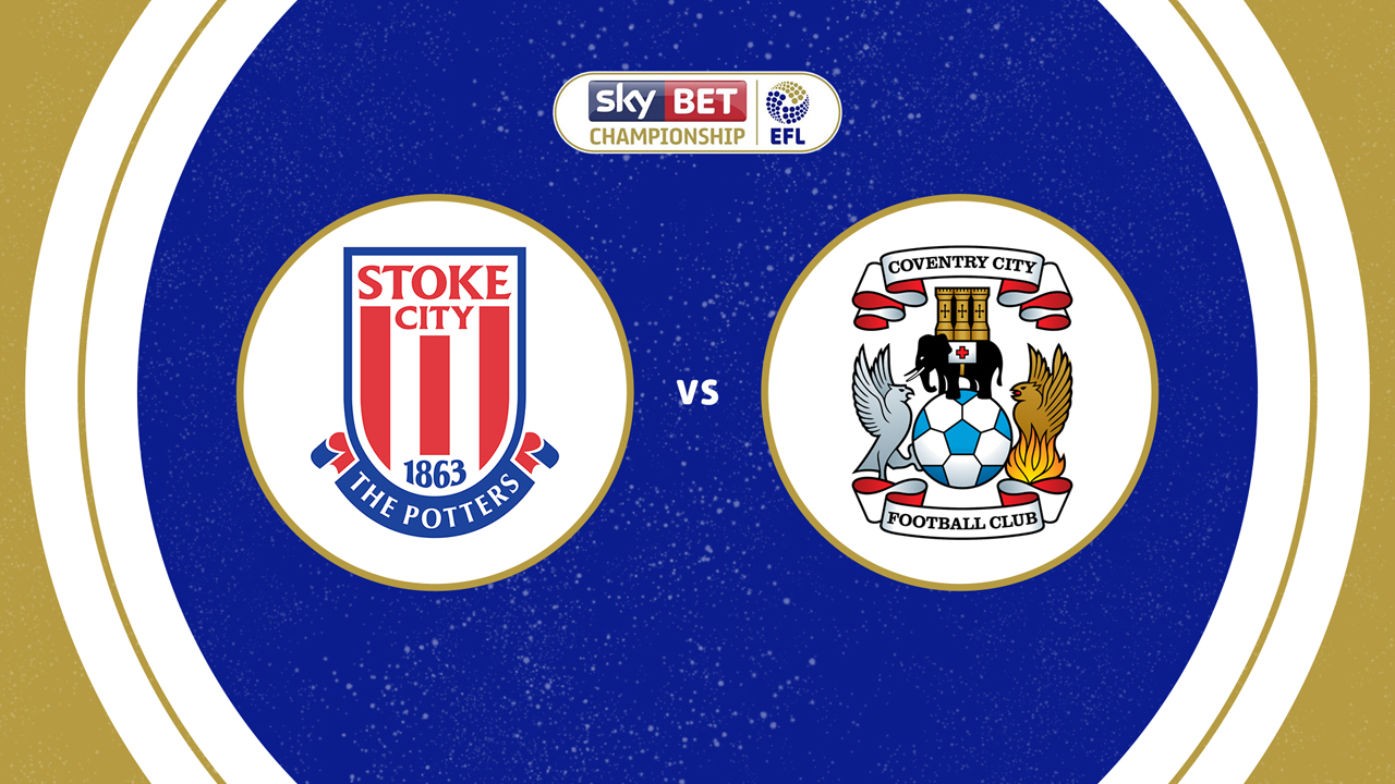 Stoke City vs Coventry City poster