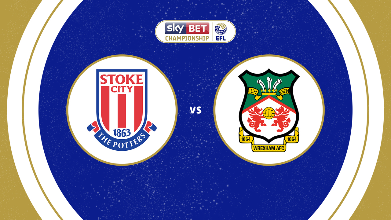 Stoke City vs Wrexham poster