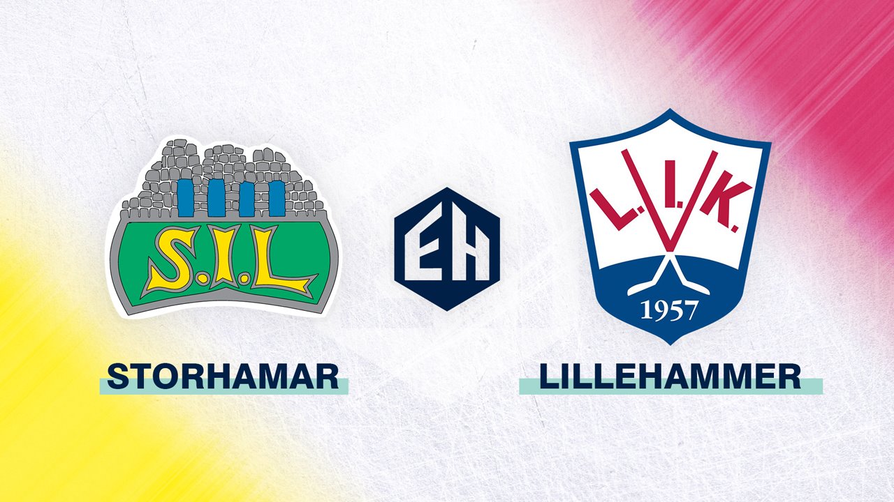 Storhamar vs Lillehammer poster Storhamar vs Lillehammer poster
