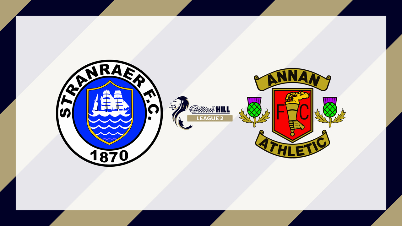 Stranraer vs Annan Athletic poster Stranraer vs Annan Athletic poster