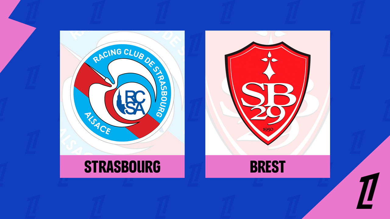 Strasbourg vs Brest poster