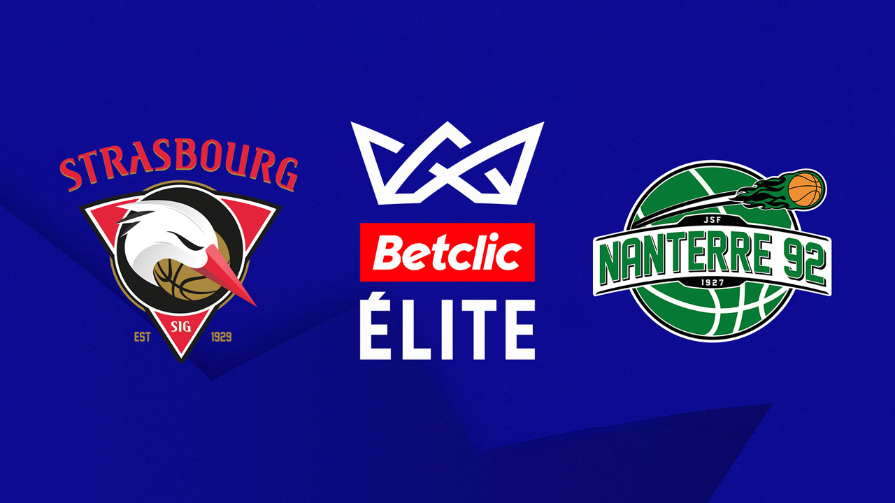 Strasbourg vs Nanterre poster