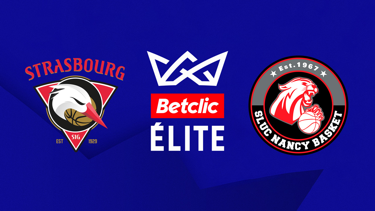 Strasbourg vs SLUC Nancy Basket poster