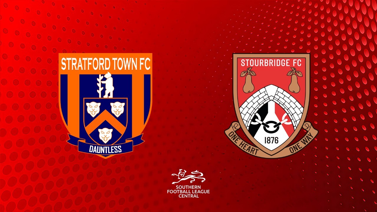 Stratford Town vs Stourbridge poster
