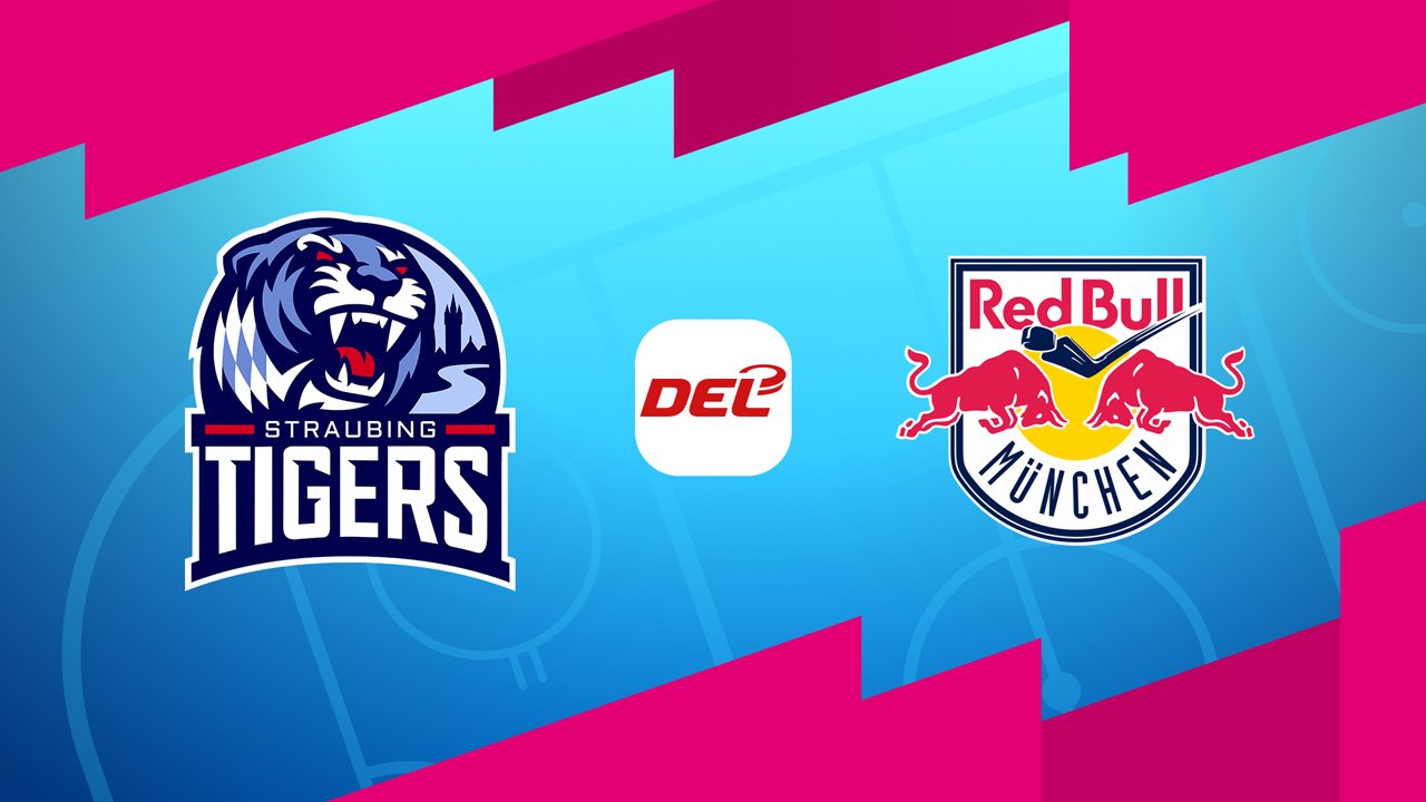 Straubing Tigers vs EHC Red Bull München poster Straubing Tigers vs EHC Red Bull München poster