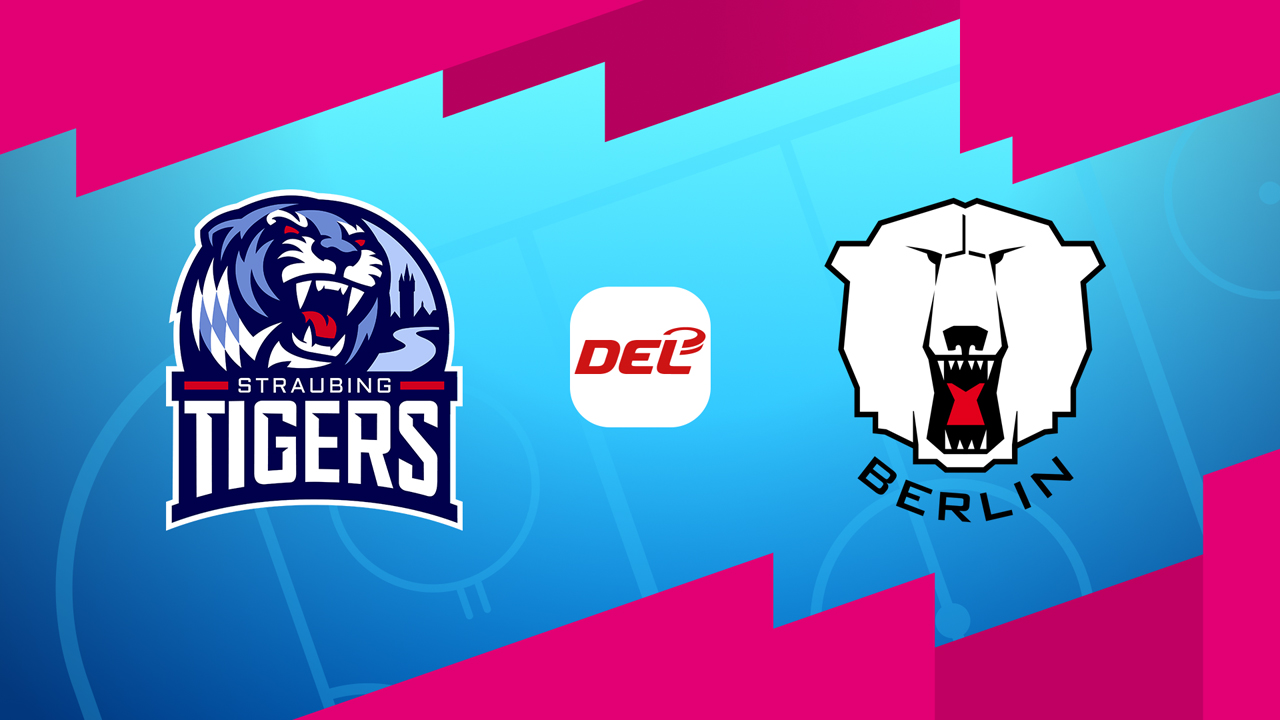Straubing Tigers vs Eisbären Berlin poster Straubing Tigers vs Eisbären Berlin poster