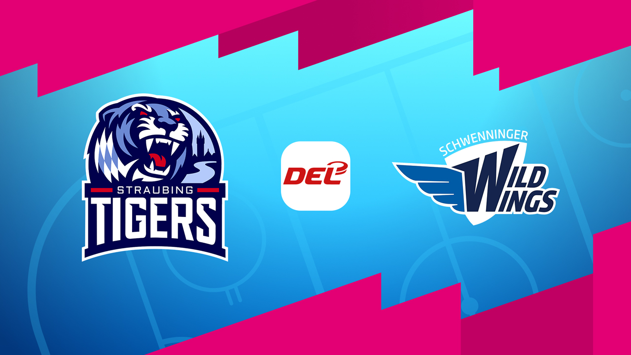 Straubing Tigers vs Schwenninger Wild Wings poster Straubing Tigers vs Schwenninger Wild Wings poster