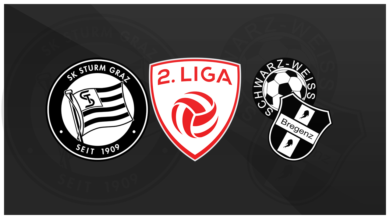 Sturm Graz II vs Schwarz-Weiß Bregenz poster Sturm Graz II vs Schwarz-Weiß Bregenz poster